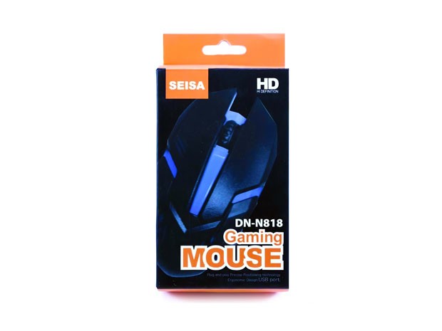 &uu MOUSE PC GAMER ILUMINADO0 DN-N818